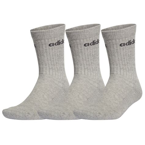 herren sportsocken gr.46-48 adidas grau 10er|Graue adidas Sport.